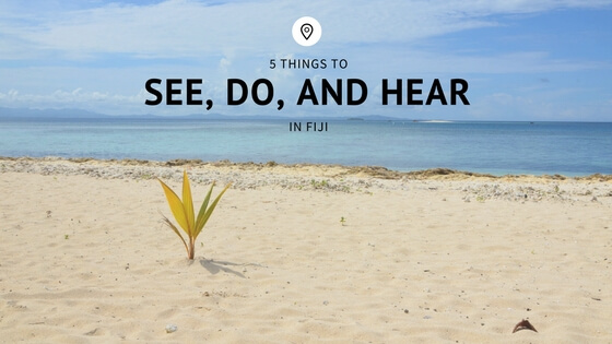 Shane Krider - 5 Things to See, Do, and Hear in Fiji